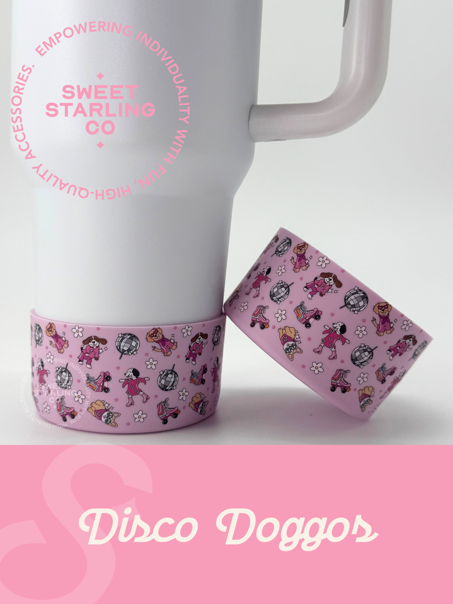 Disco Doggos Tumbler Boots