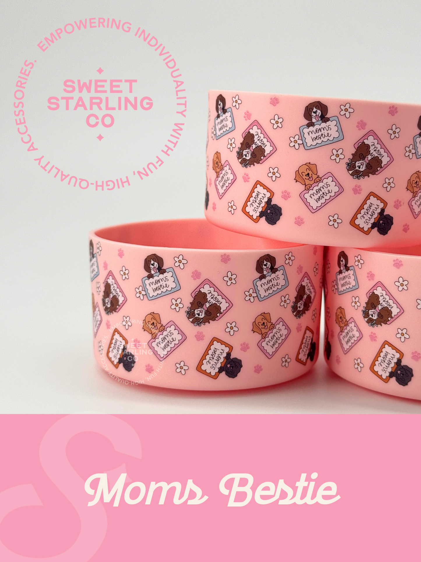 Moms Bestie Tumbler Boots
