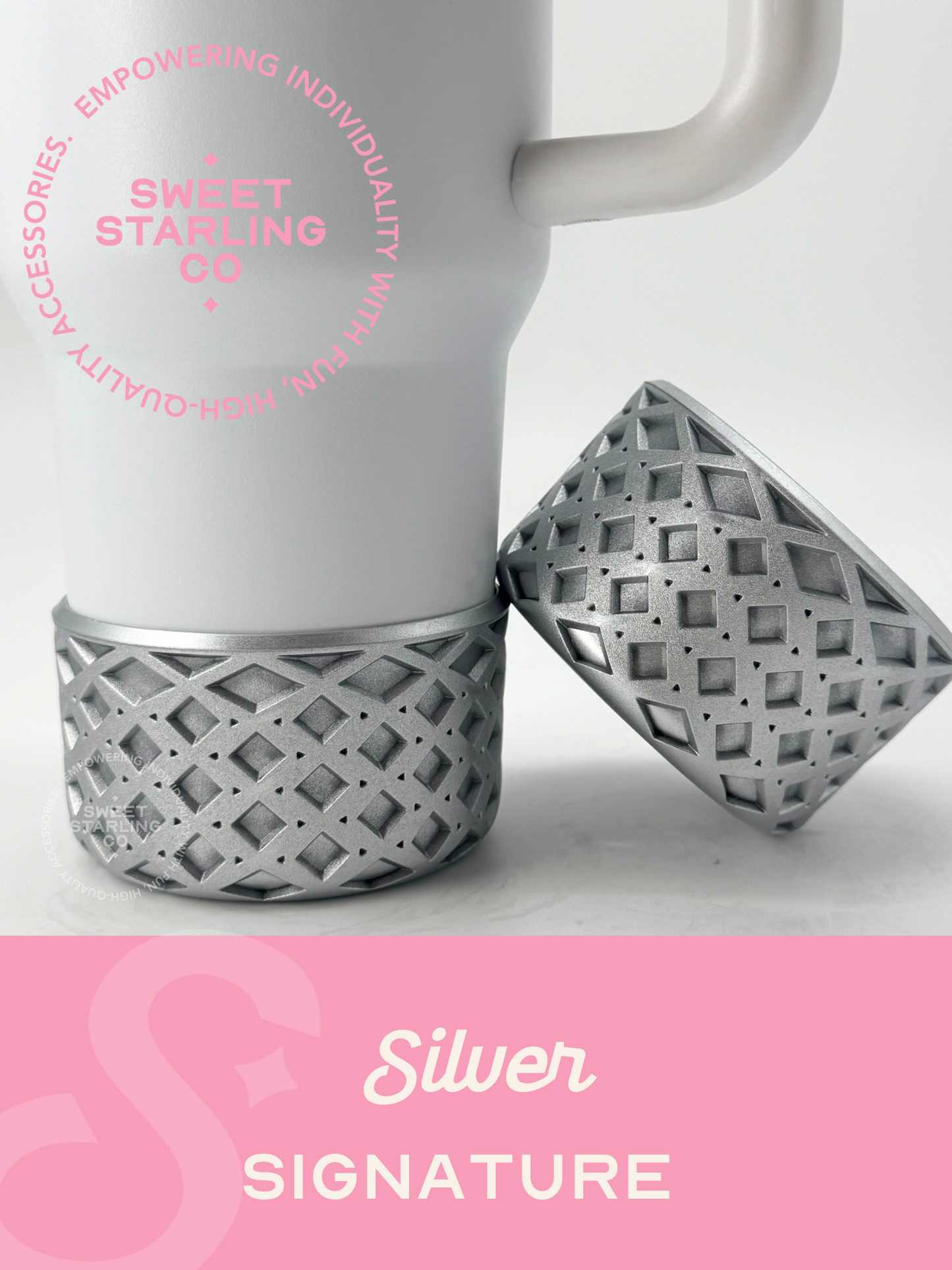 SSC Signature Tumbler Boot- Silver