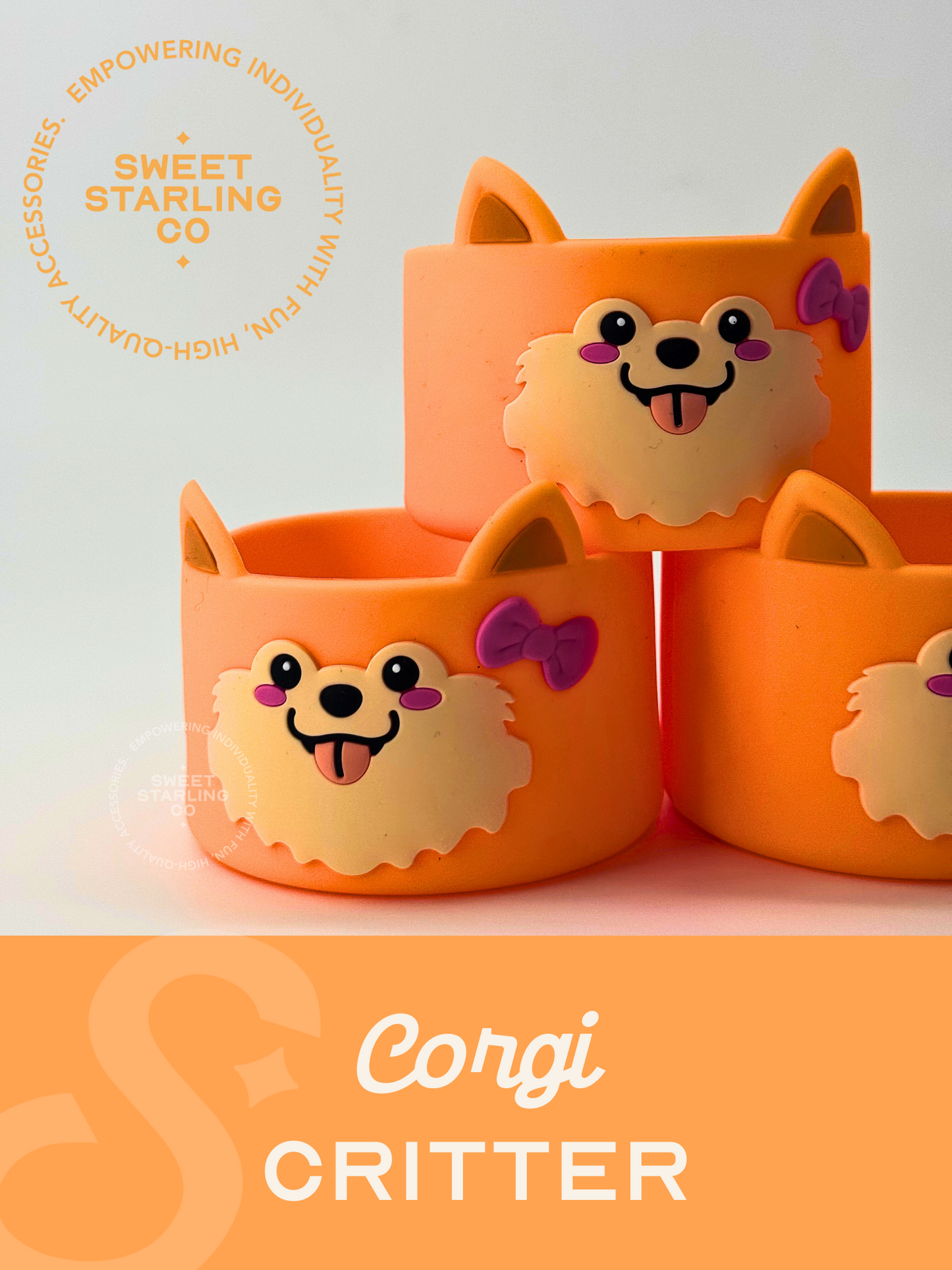 Critter Tumbler Boots: Corgi