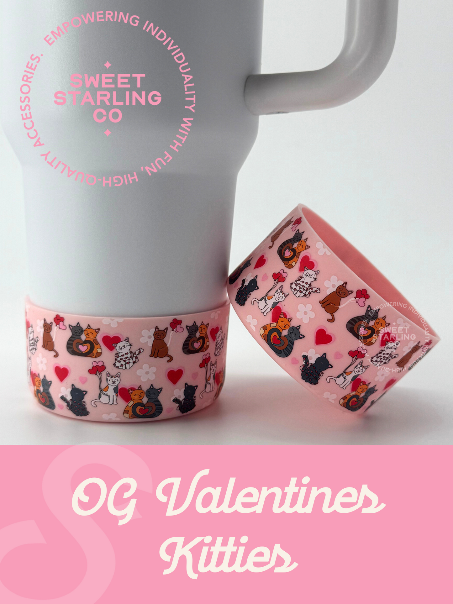 OG Valentines Kitties Tumbler Boots
