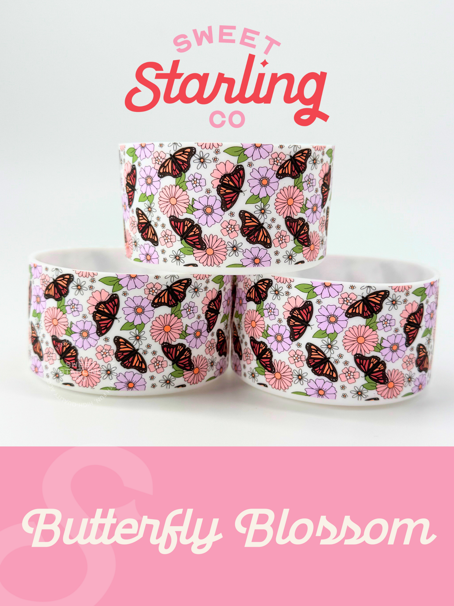 Butterfly Blossom Tumbler Boots