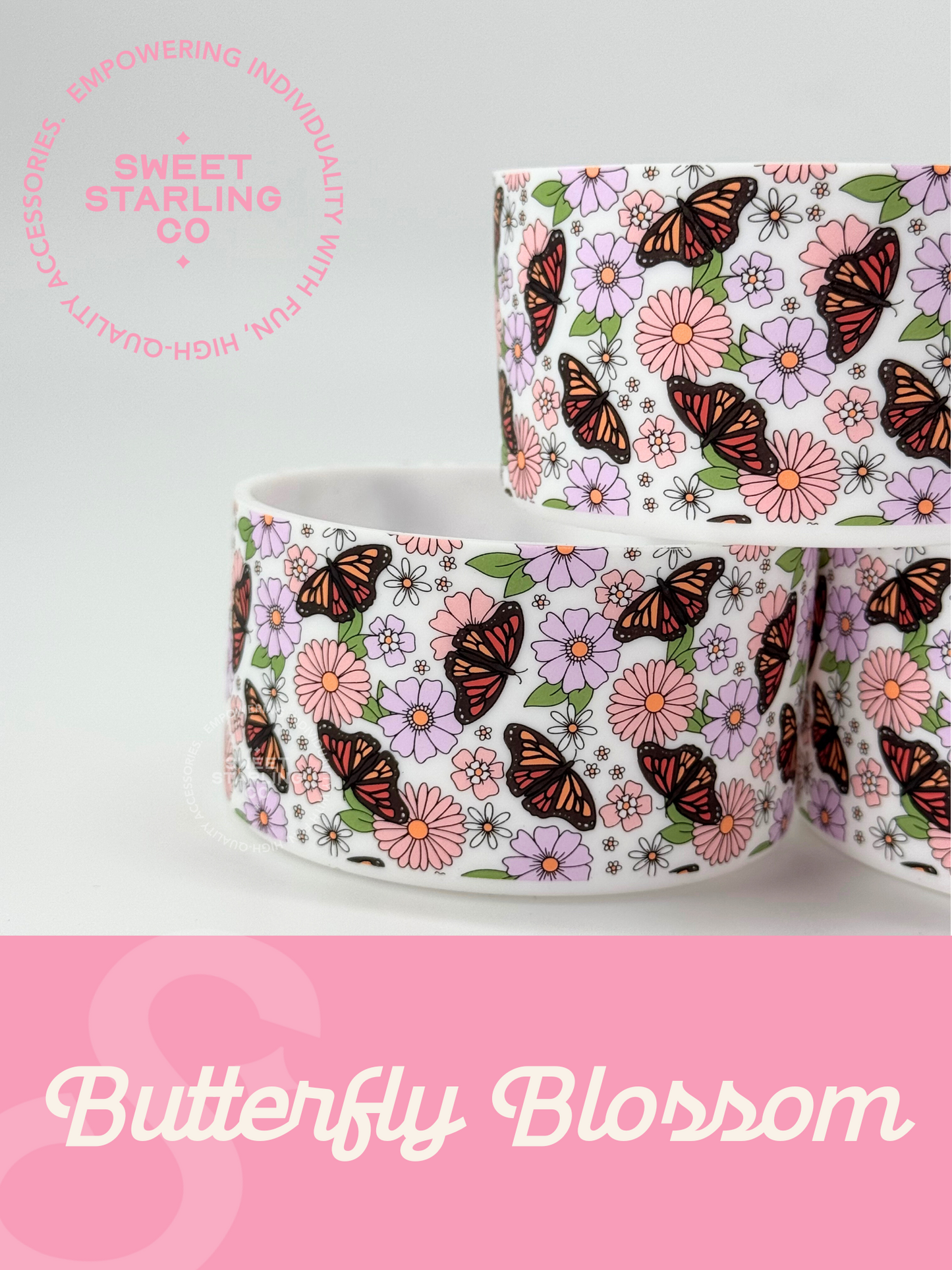Butterfly Blossom Tumbler Boots