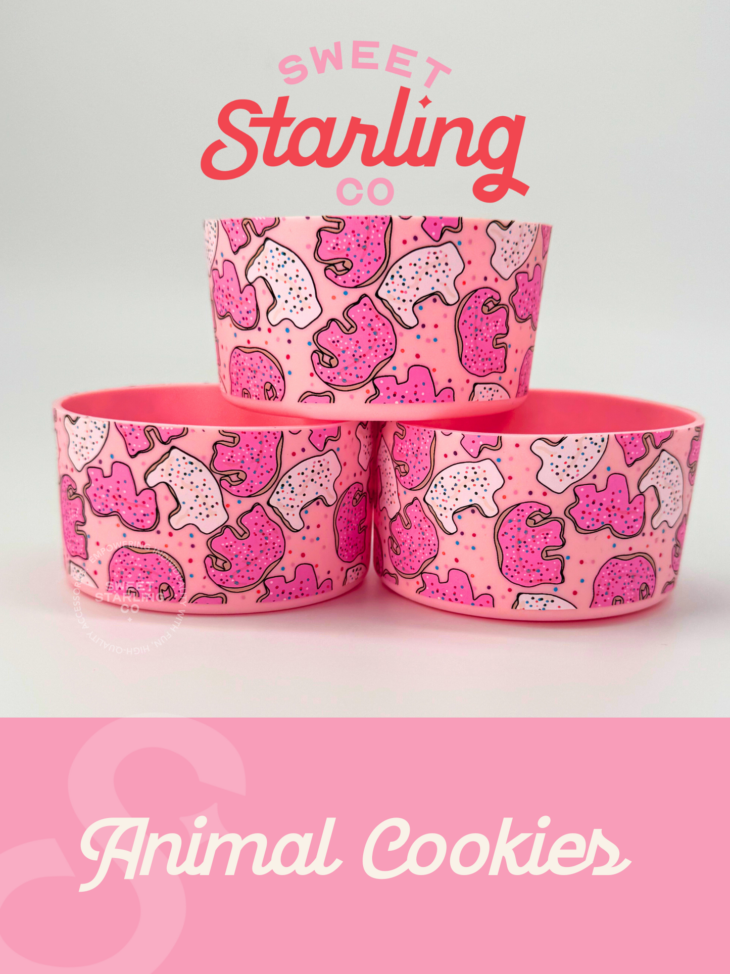 Animal Cookies Tumbler Boots