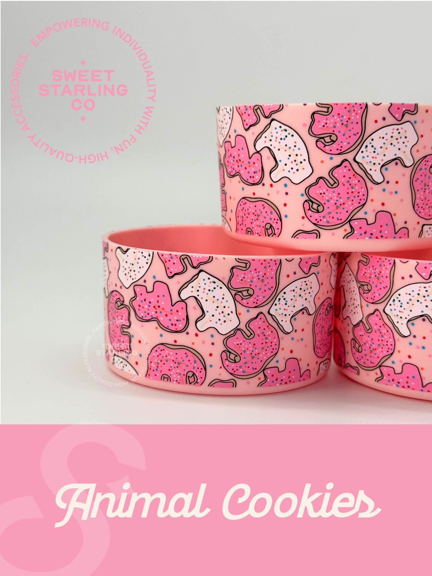 Animal Cookies Tumbler Boots