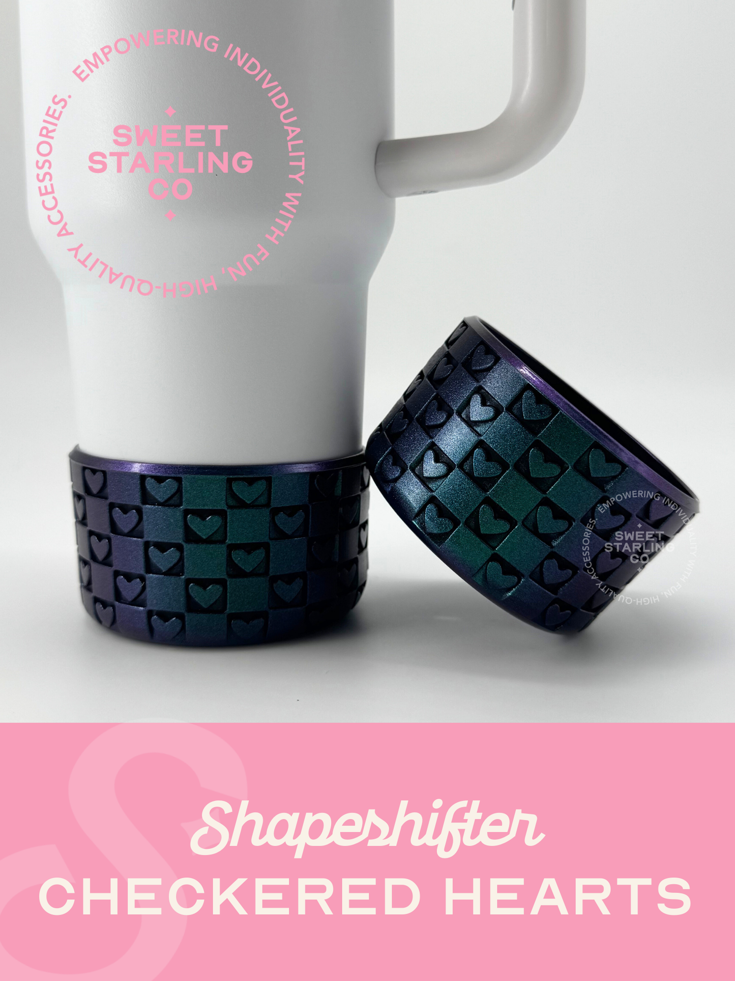 Checkered Hearts Tumbler Boots: Shapeshifter