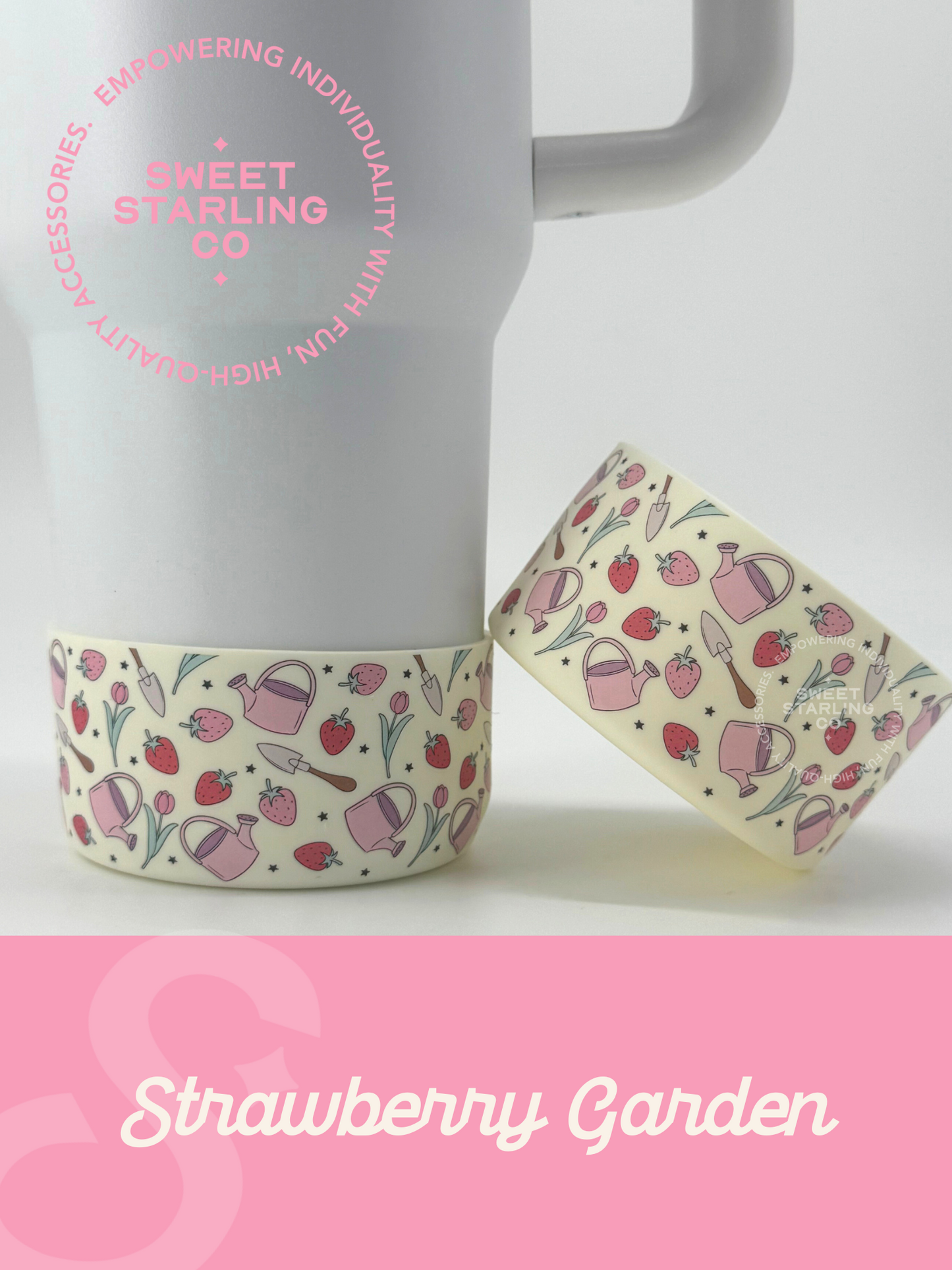 Strawberry Garden Tumbler Boots