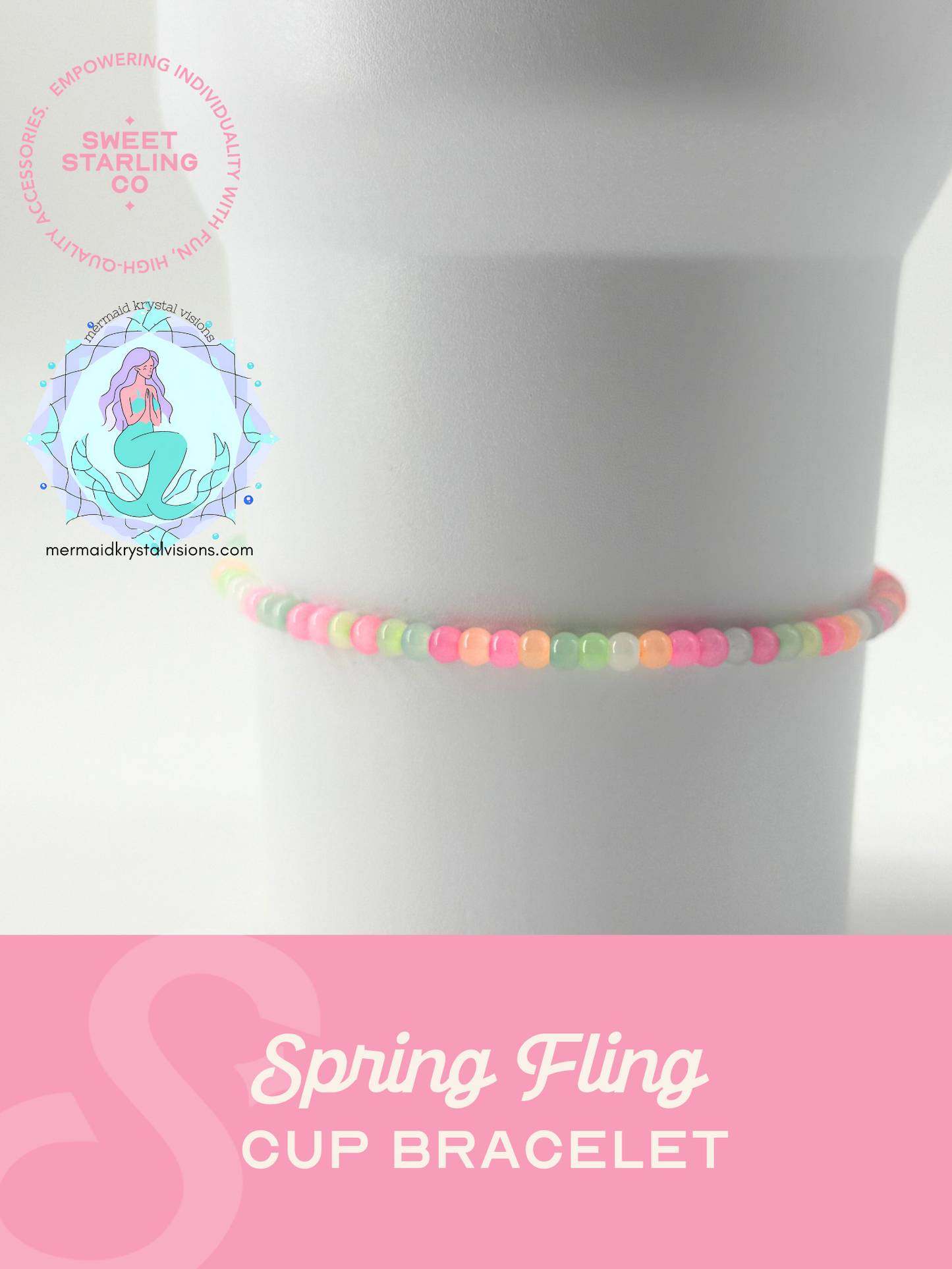 Spring Fling Cup Bracelet