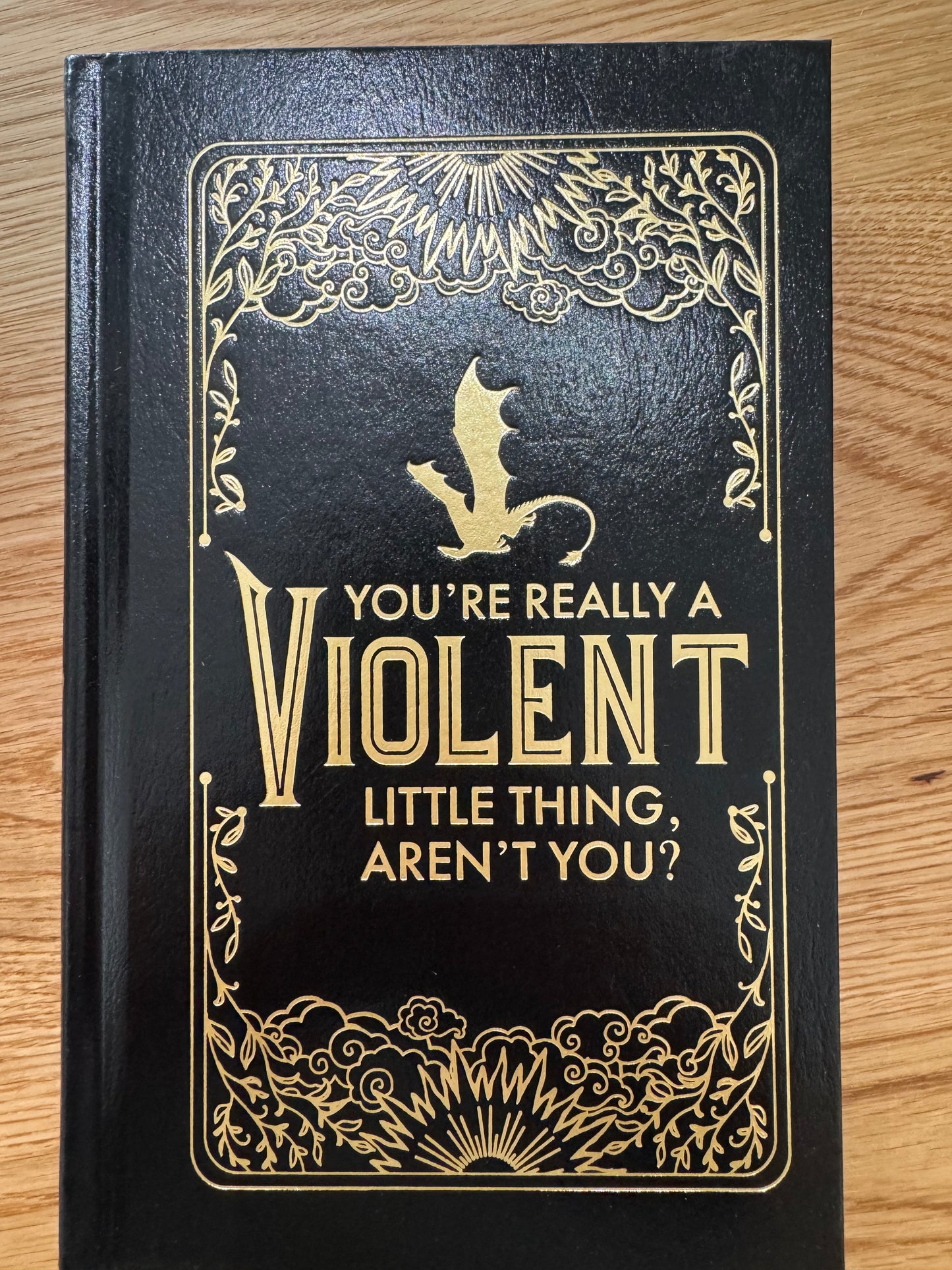 Violent Little Thing Hardcover Journal