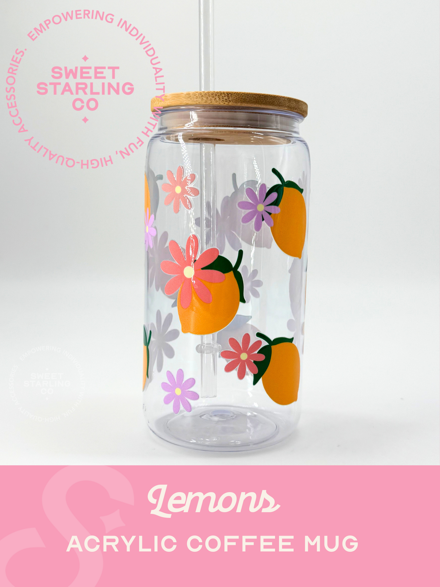 16 oz Coffee Can: Lemons