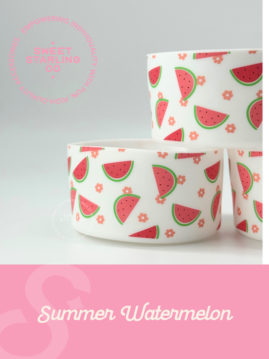 Summer Watermelon Tumbler Boots