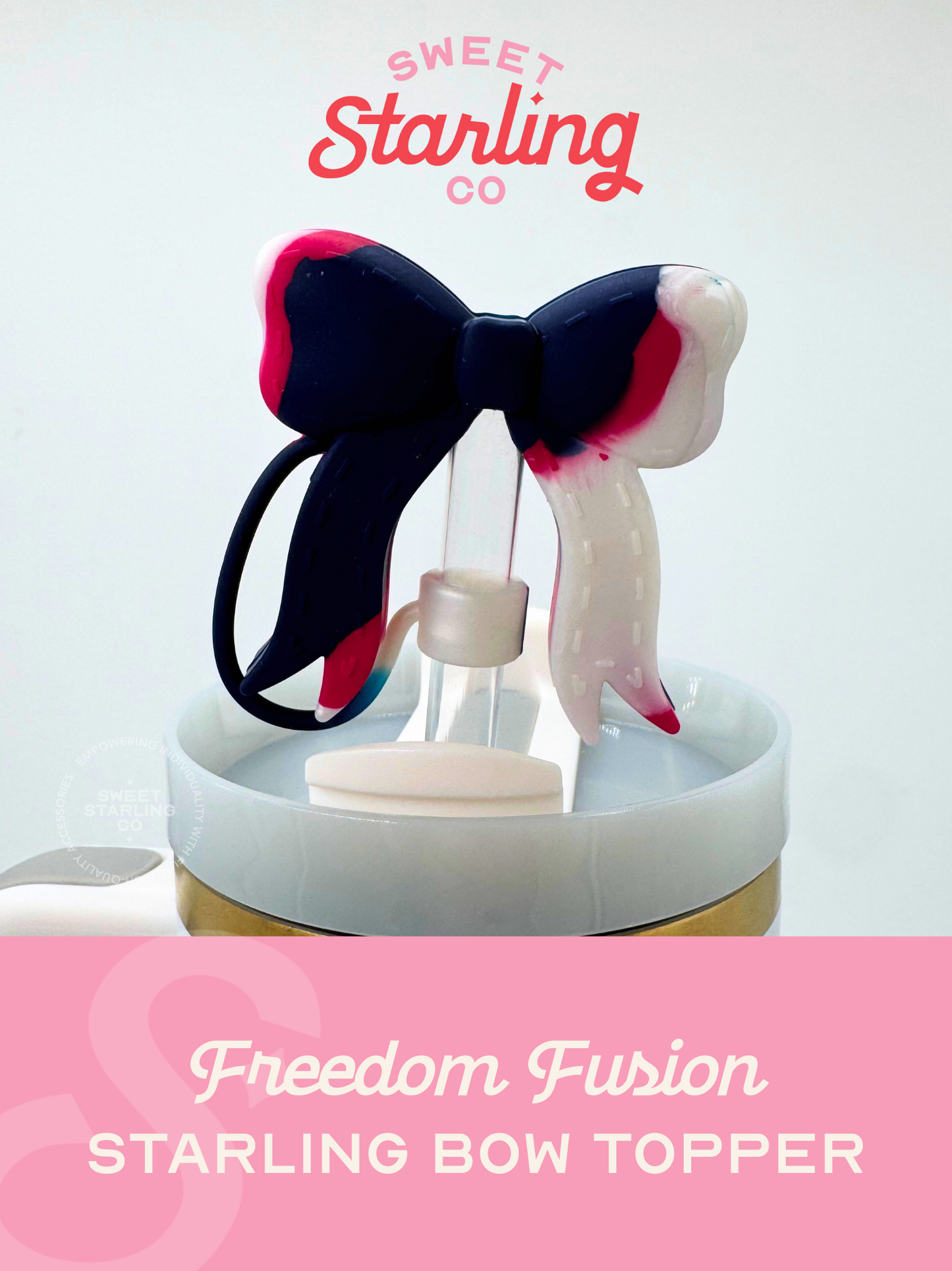 The Starling Straw Topper- Freedom Fusion