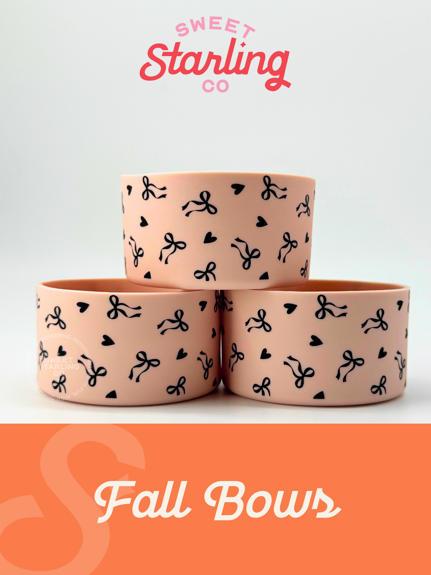 Fall Bows Tumbler Boots