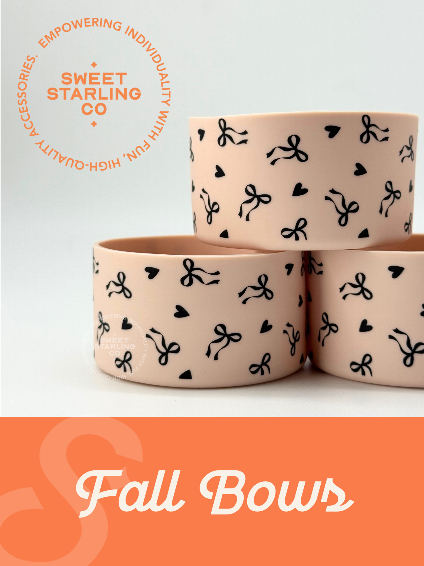 Fall Bows Tumbler Boots