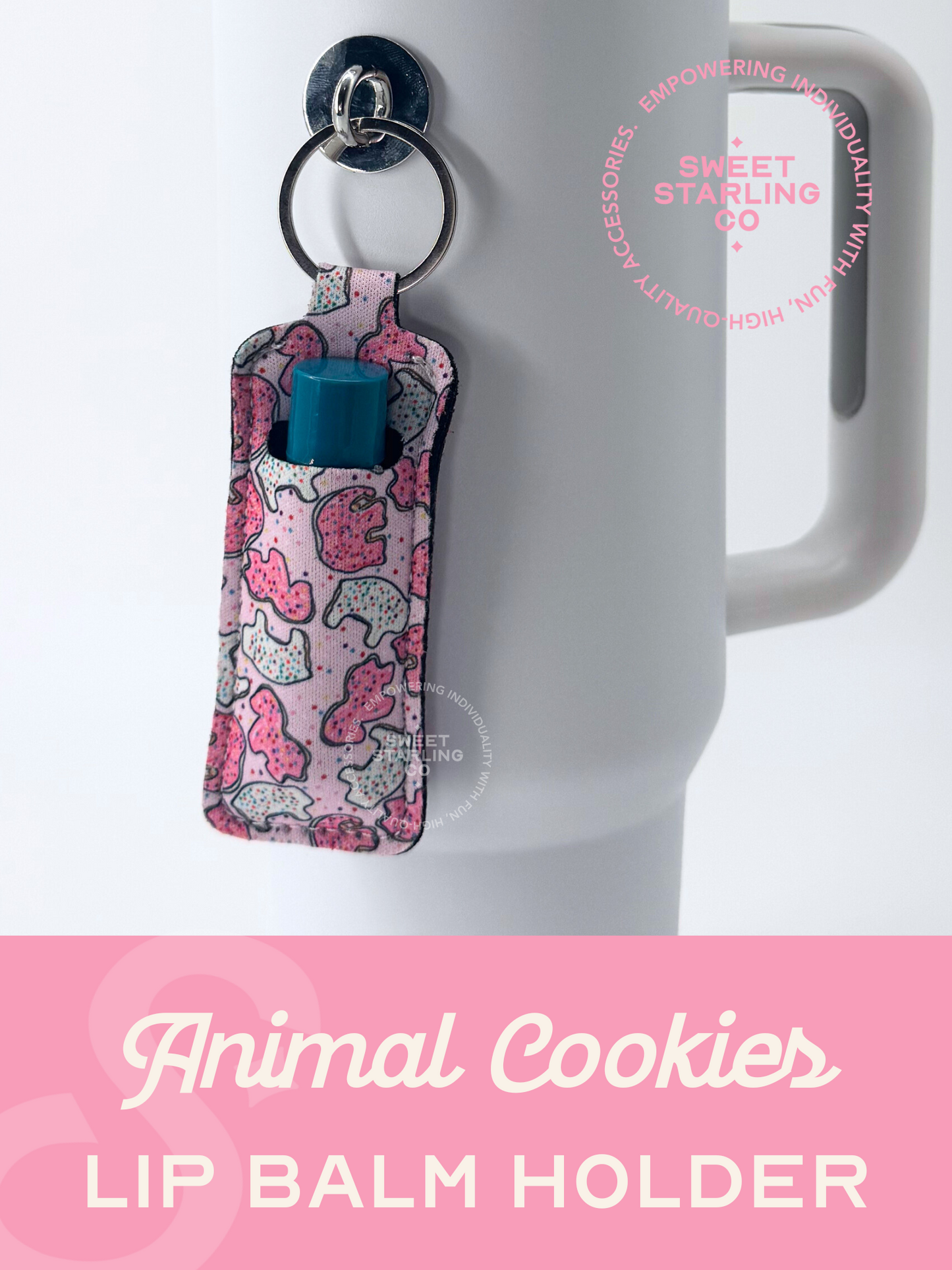 Animal Cookies Lip Balm Holder