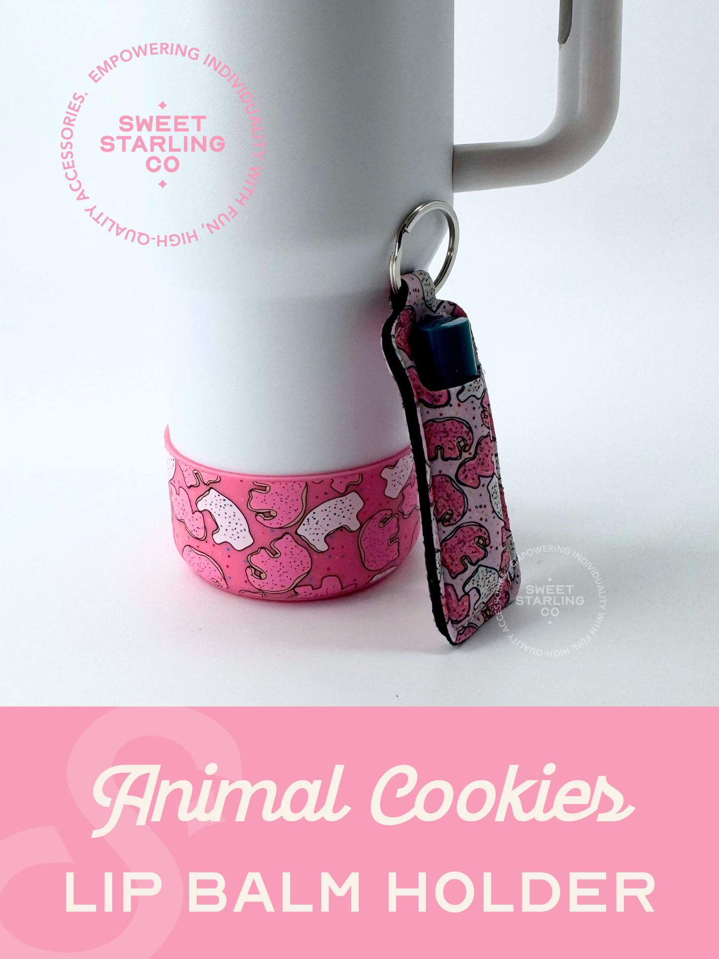 Animal Cookies Lip Balm Holder