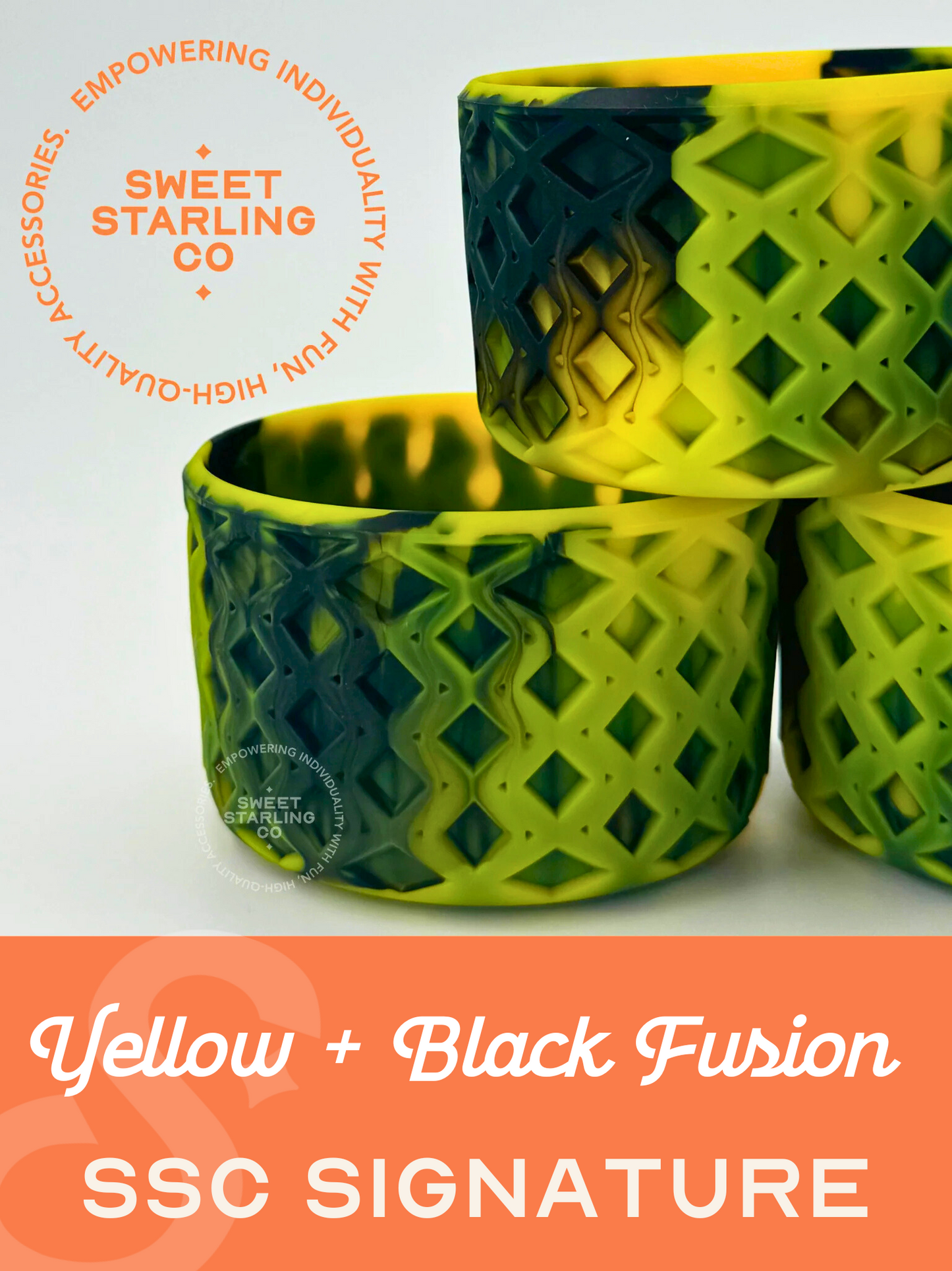 SSC Signature Tumbler Boot- Yellow + Black Fusion