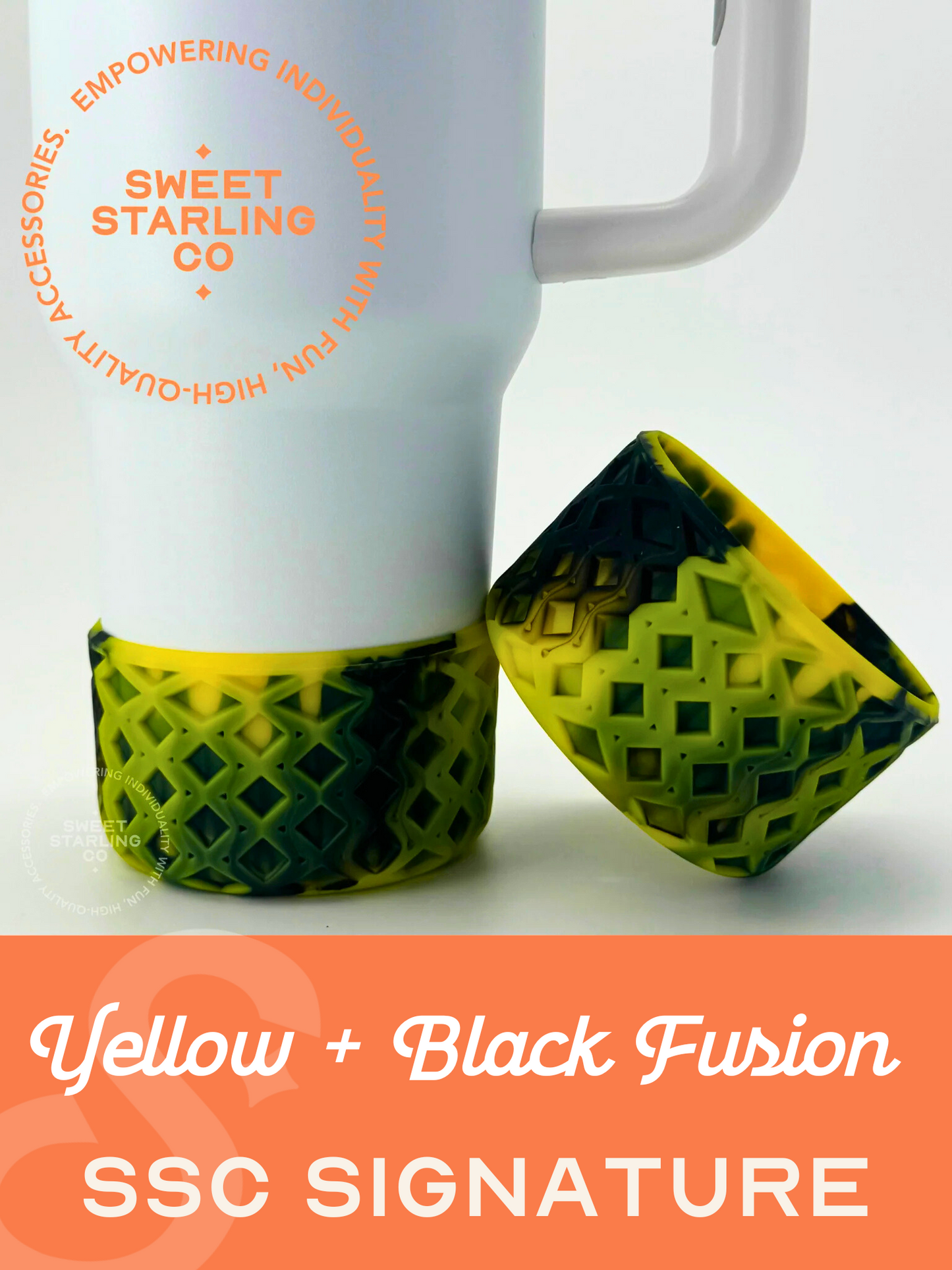 SSC Signature Tumbler Boot- Yellow + Black Fusion