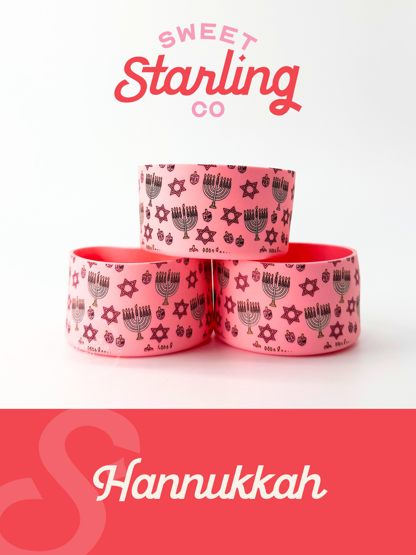 Hanukkah Tumbler Boots