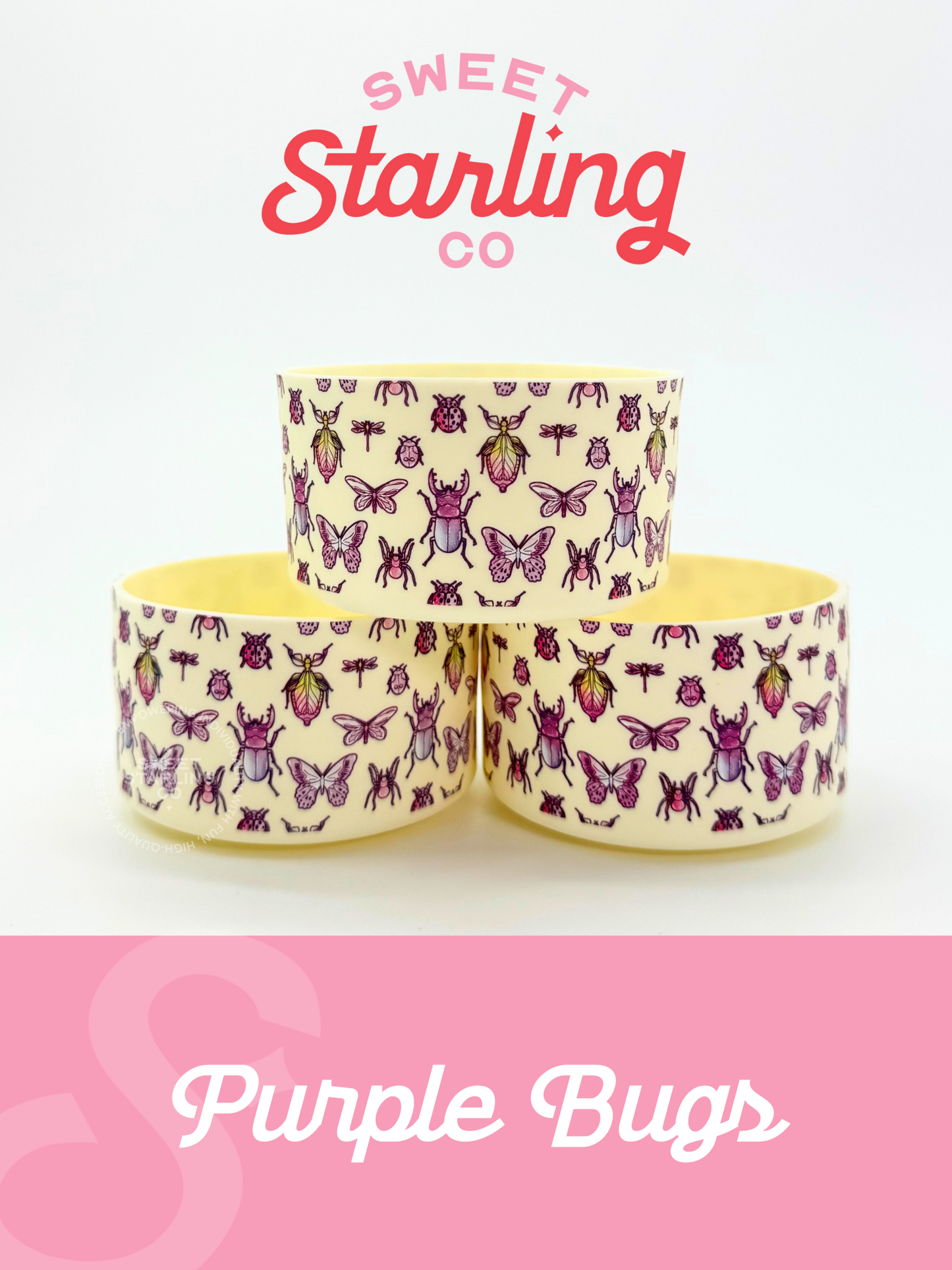 Purple Bugs Tumbler Boots