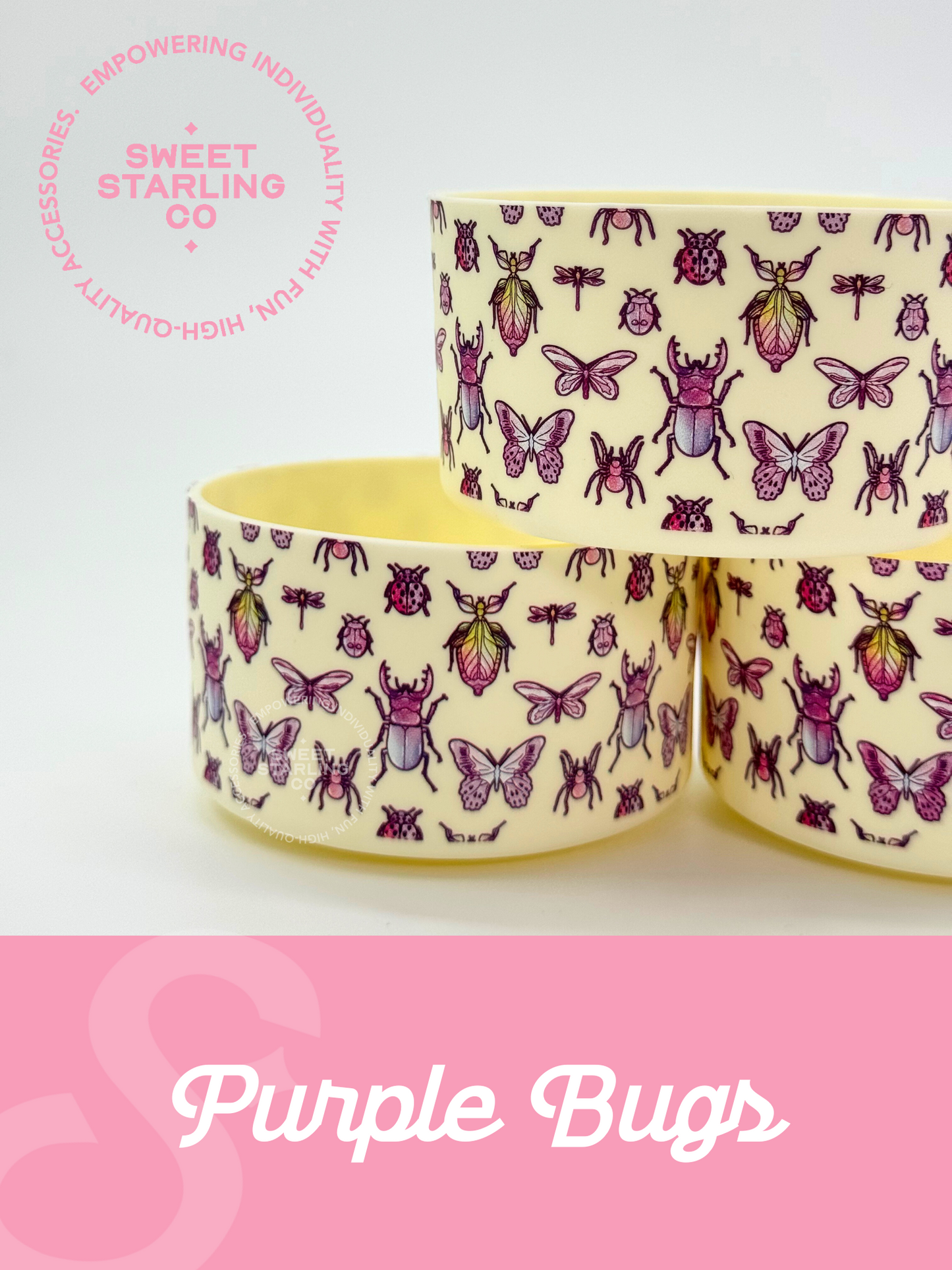 Purple Bugs Tumbler Boots