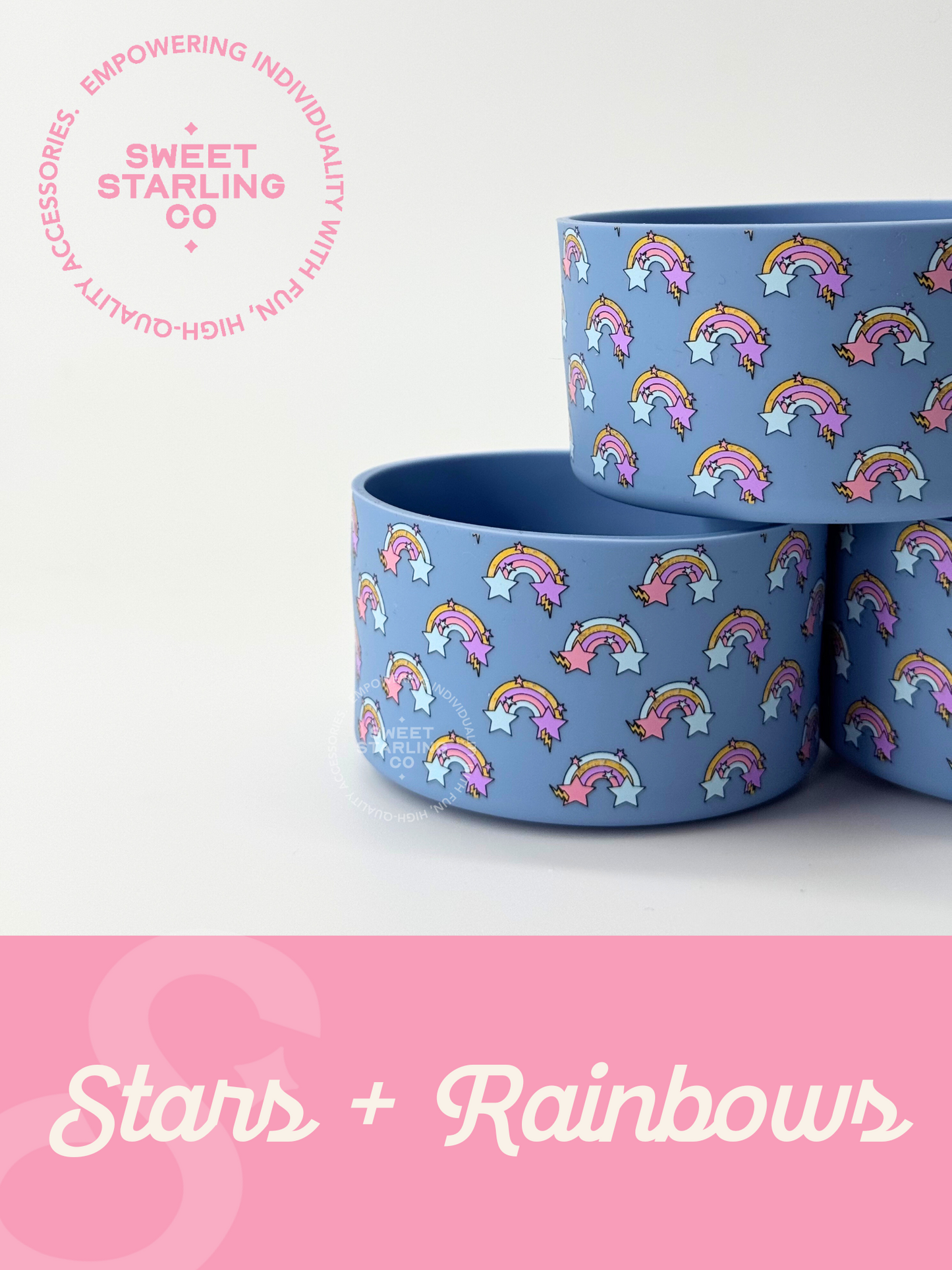 Stars + Rainbows Tumbler Boots