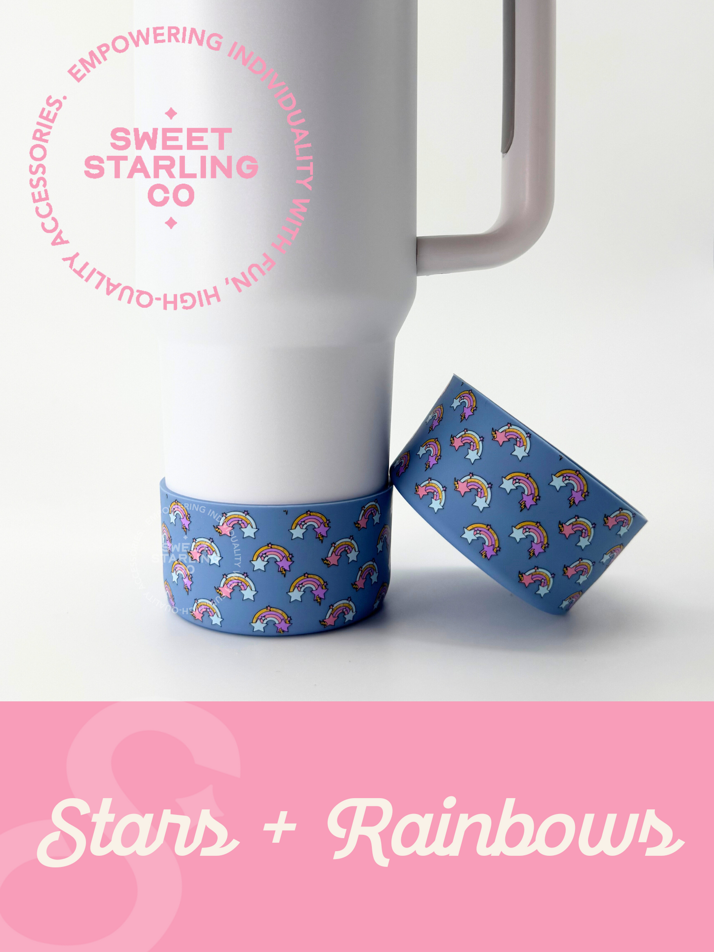 Stars + Rainbows Tumbler Boots