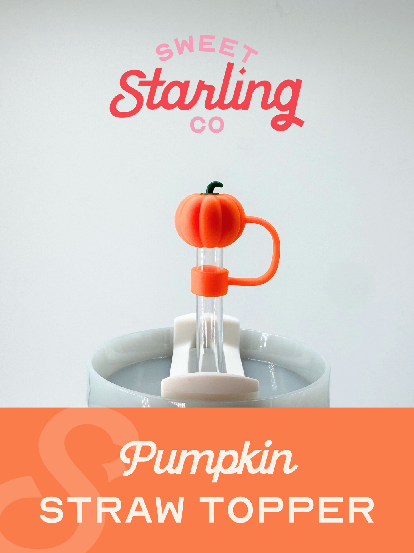 Pumpkin Straw Topper