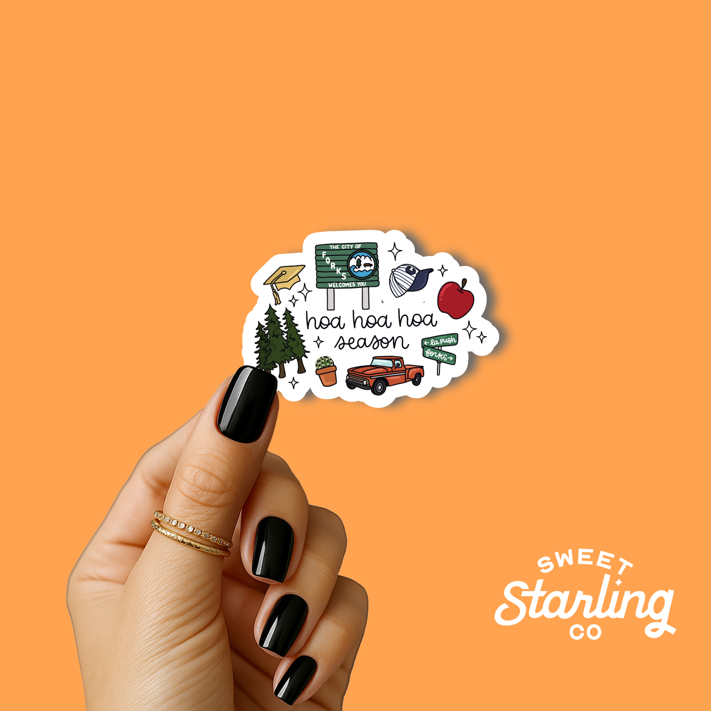 HOA HOA HOA Season Sticker