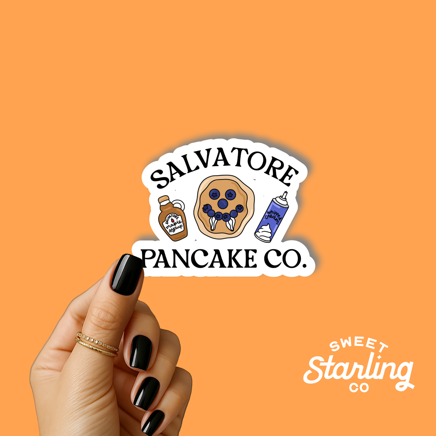Salvatore Pancake Co Sticker