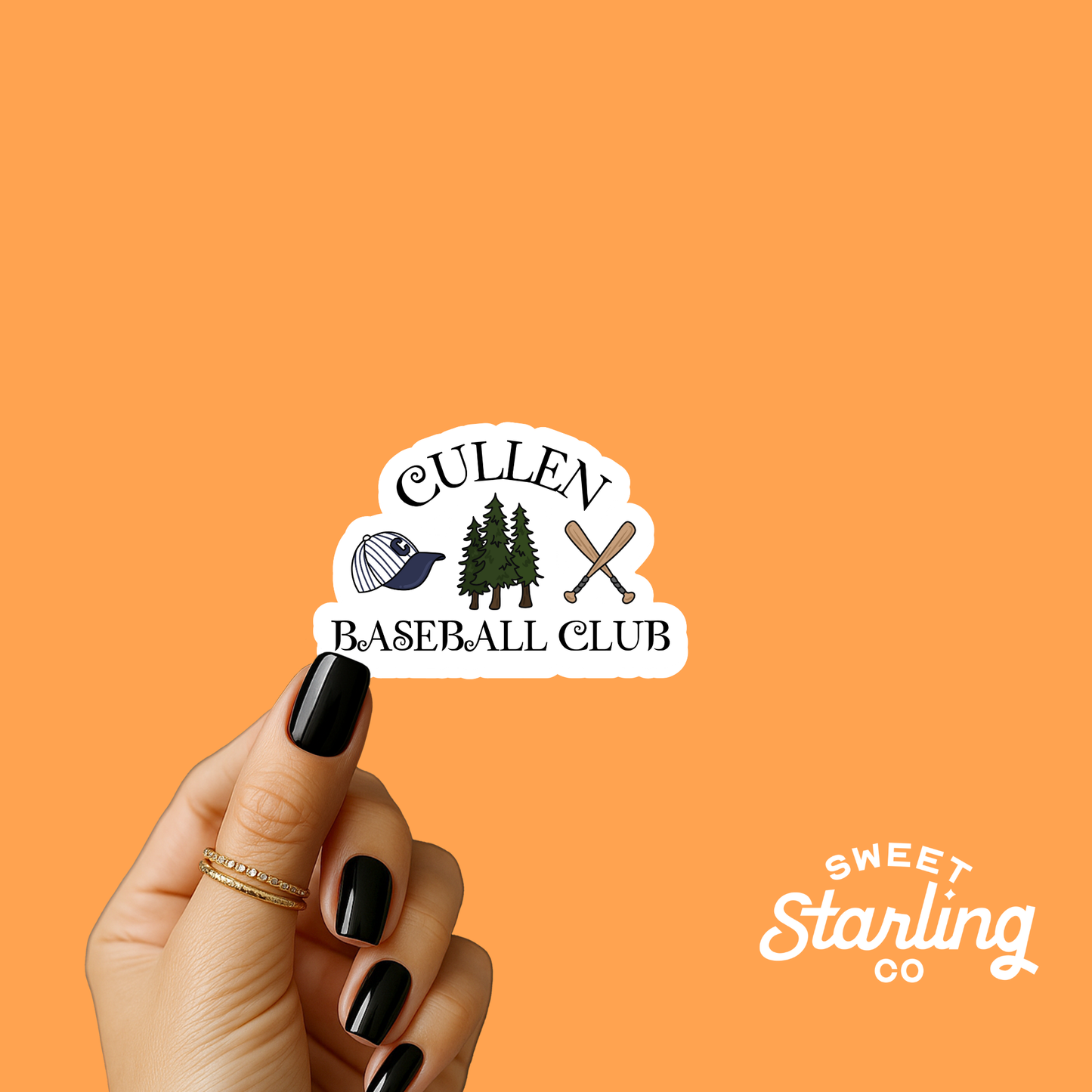 Cullen Baseball Club Sticker