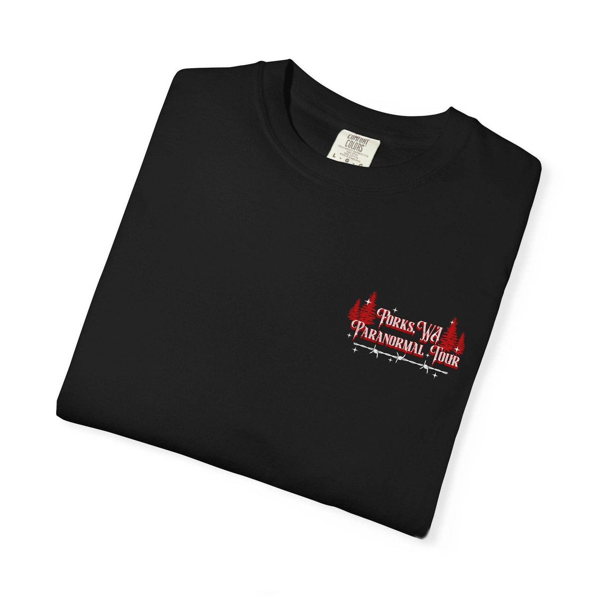 Twilight Forks, WA Paranormal Tour Band Tee