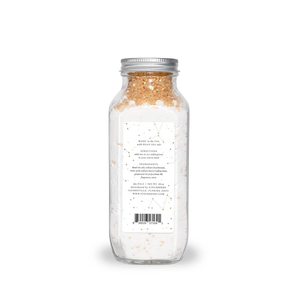 Lunar Fizzy Bath Bomb Effect Dead Sea Salt Bath Soak