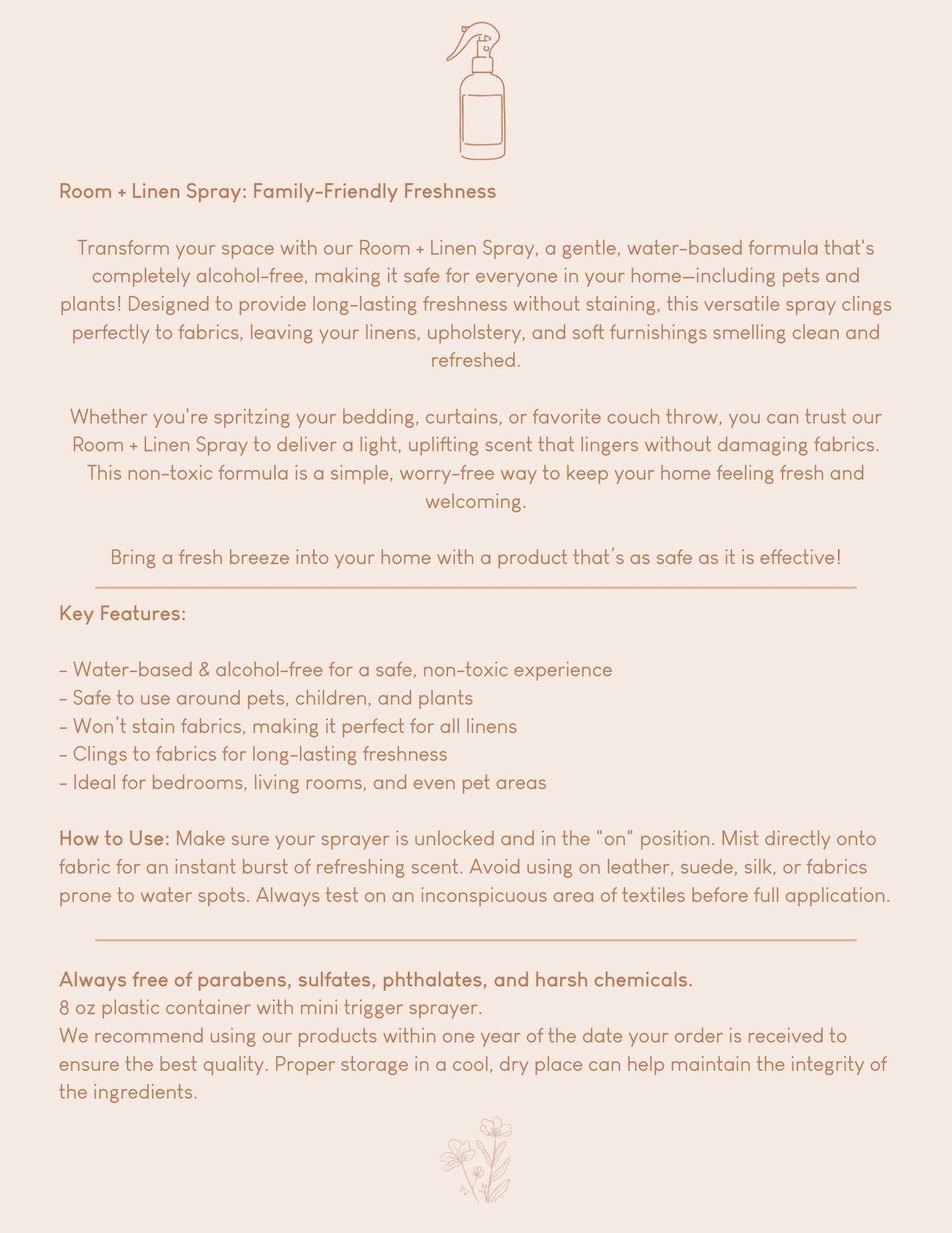 Malibu Room + Linen Spray - Sunshine Collection