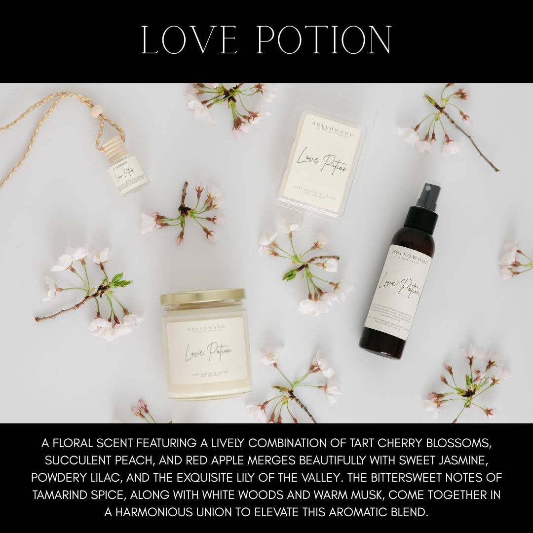 LOVE POTION | SPRING | 8 OZ CANDLE