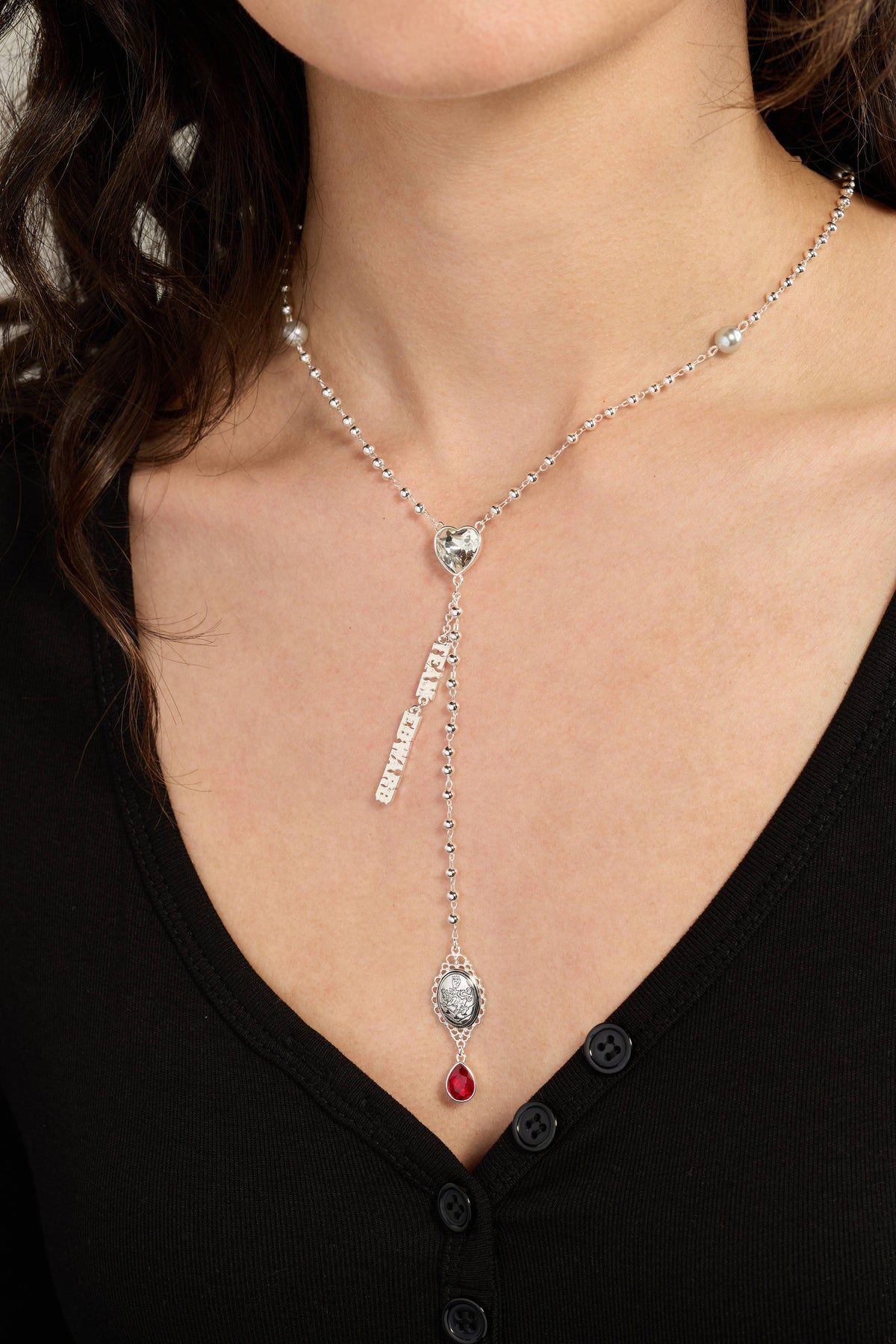 The Twilight Saga Edward Lariat Necklace