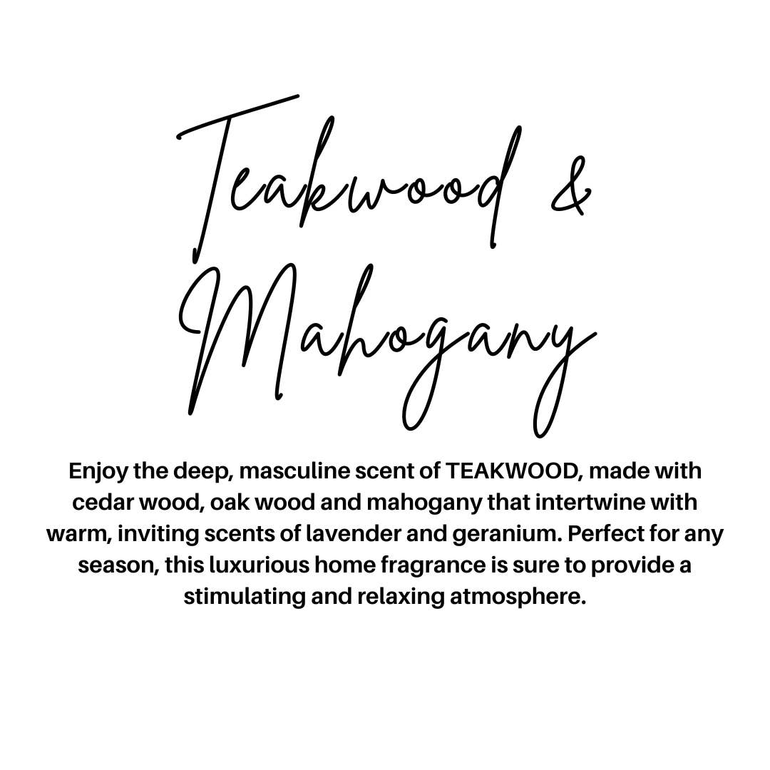 TEAKWOOD & MAHOGANY | LAUNDRY SOAP: 22 OUNCES