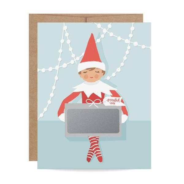 Scratch-off Card - Shelf Elf - Holiday