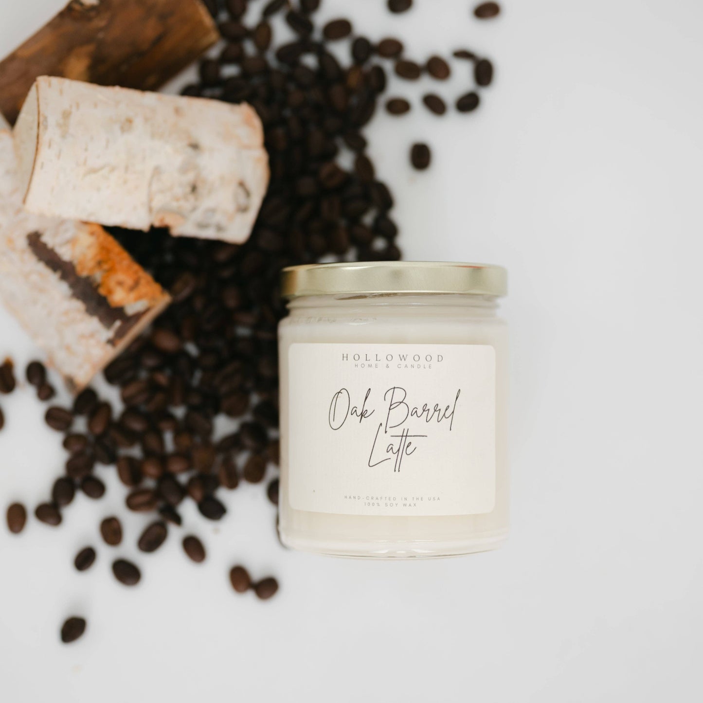 OAK BARREL LATTE | FALL| 8 OZ CANDLES: 8 OUNCE