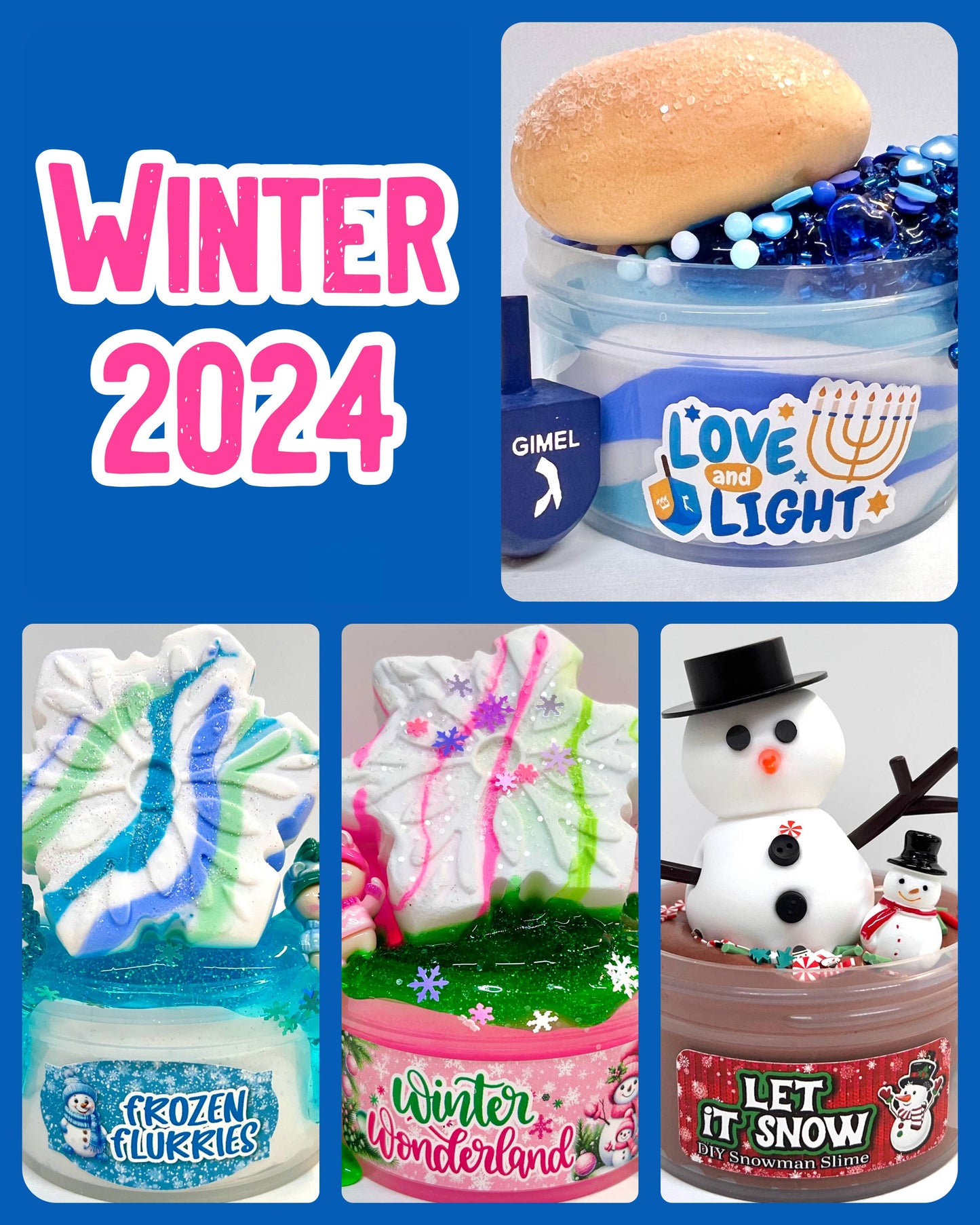 Let it Snow DIY Snowman Slime