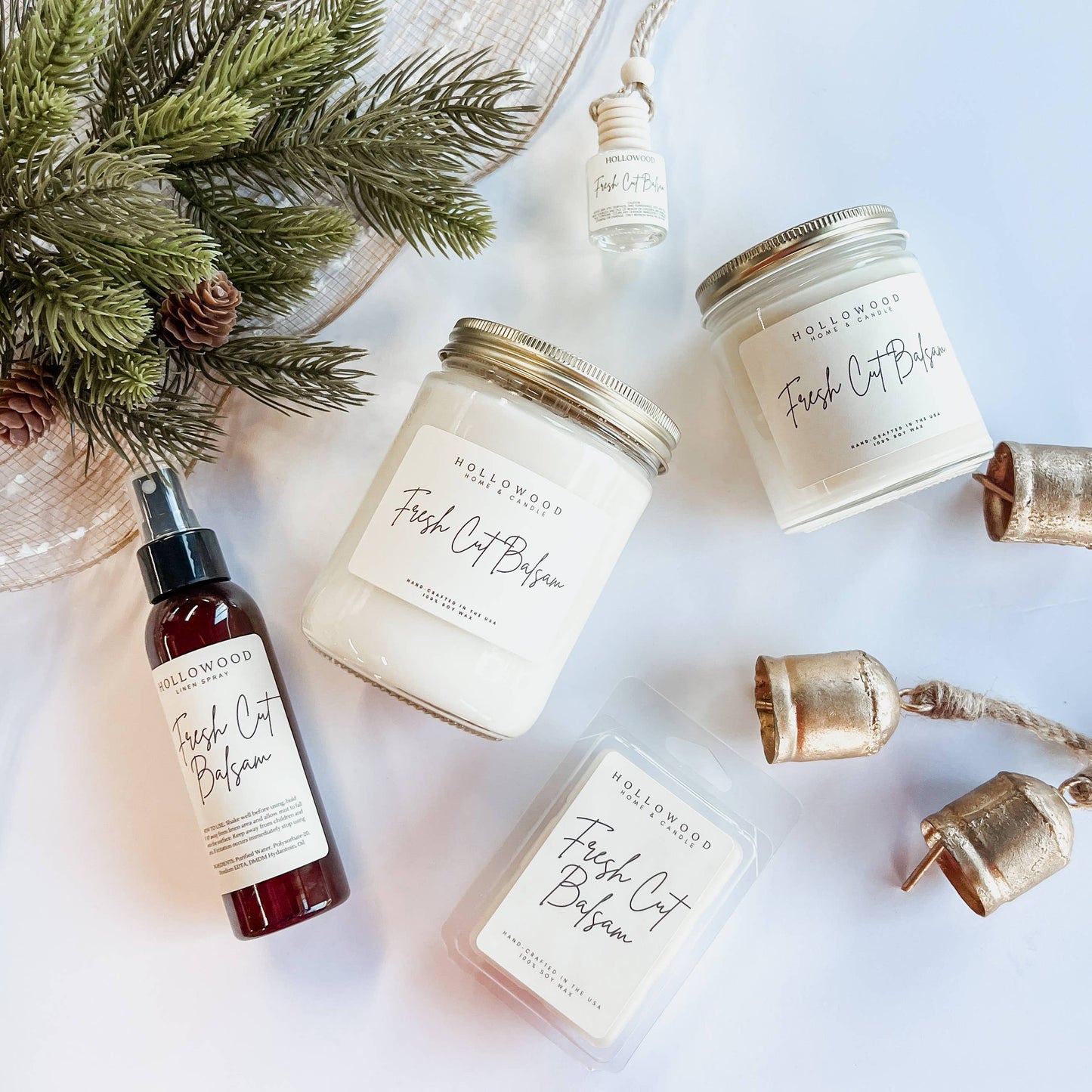 FRESH CUT BALSAM | HOLIDAY CANDLE | 100% SOY WAX | 13 OZ