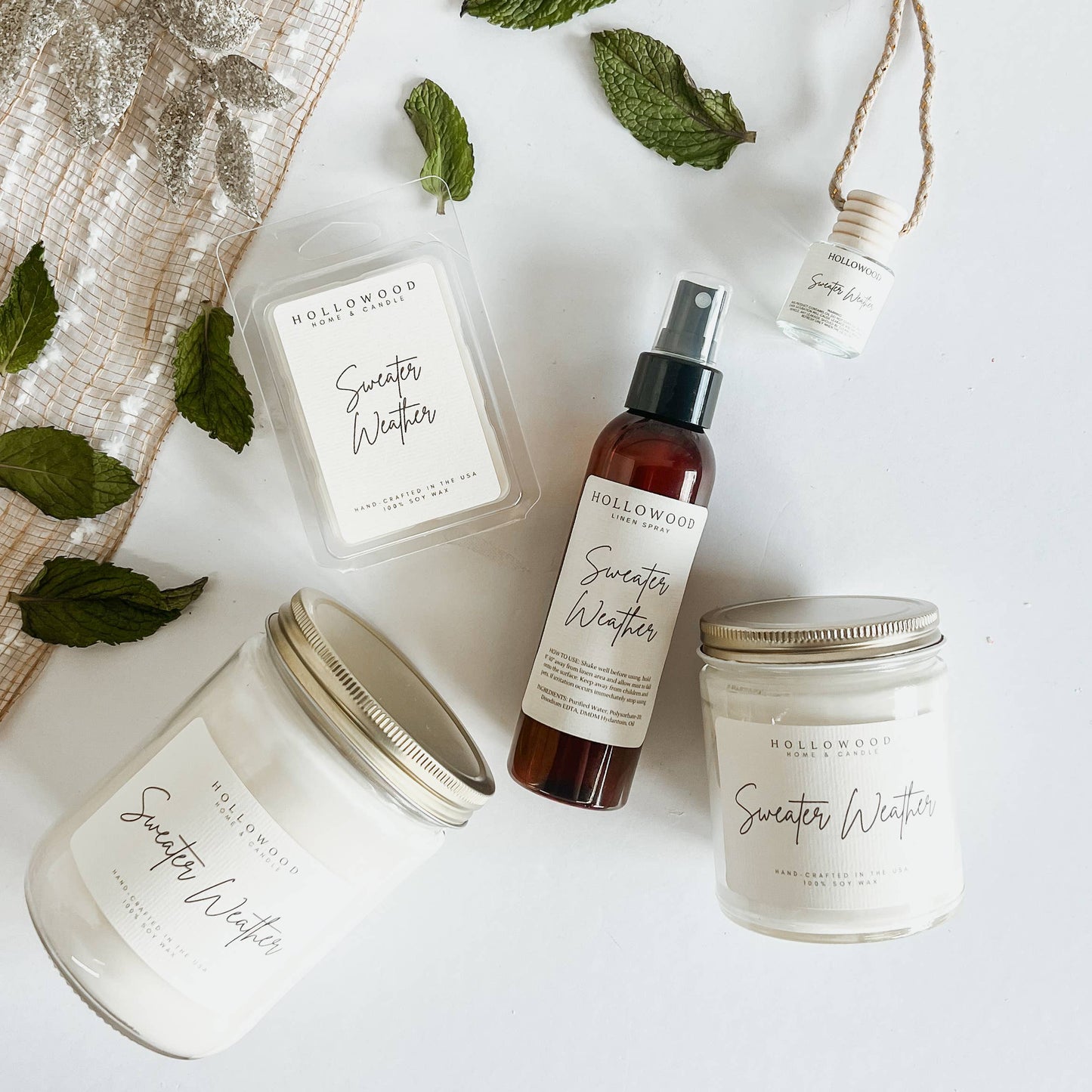 SWEATER WEATHER | 4 OZ | FALL & HOLIDAY |LINEN SPRAY
