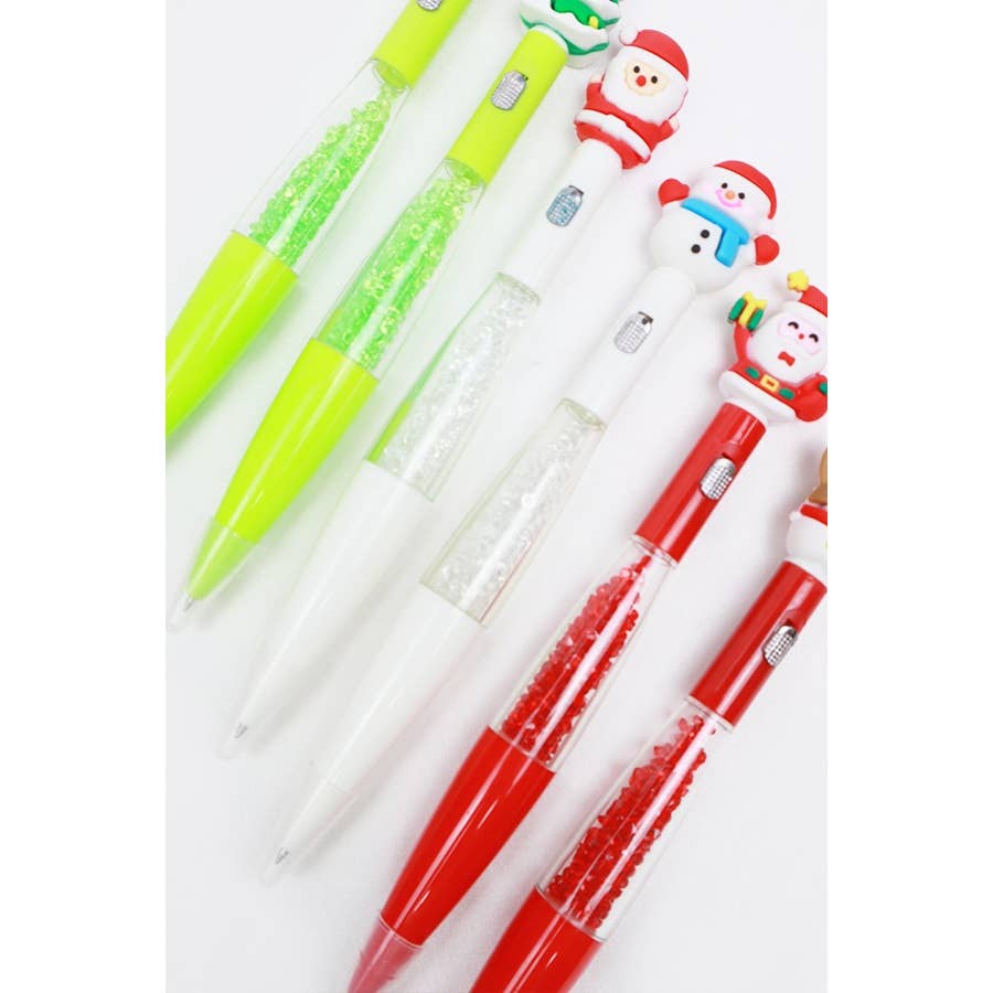 Light up Christmas Theme Ballpoint Pen