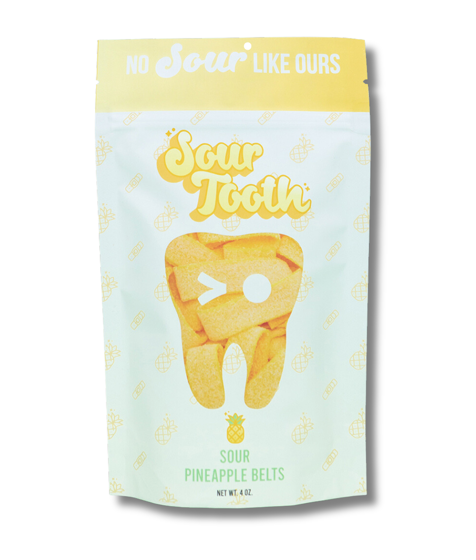 Sour Pineapple Belts