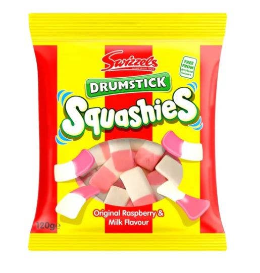 Swizzles Squashies Drumstick Original Raspberry