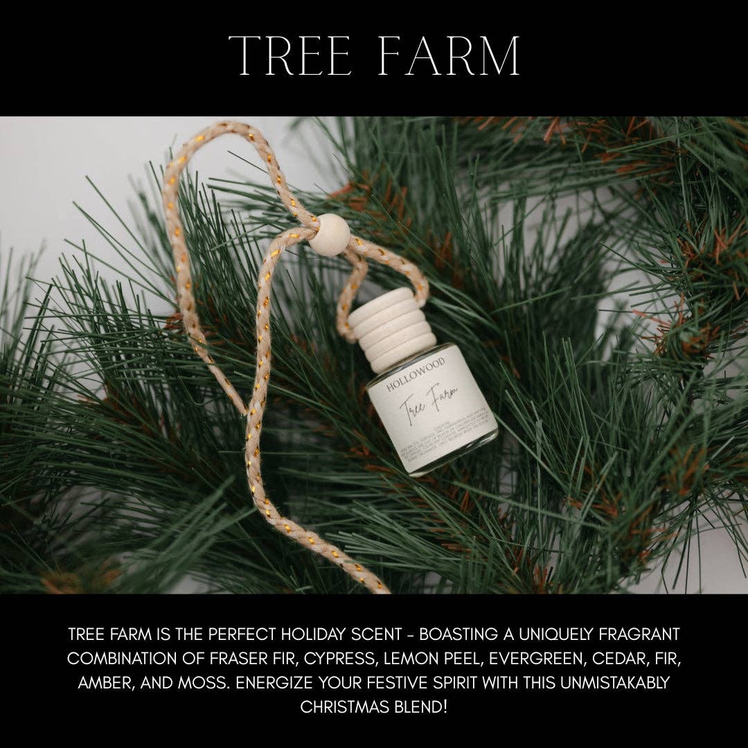 HOLIDAY CAR DIFFUSER: CASHMERE CEDAR