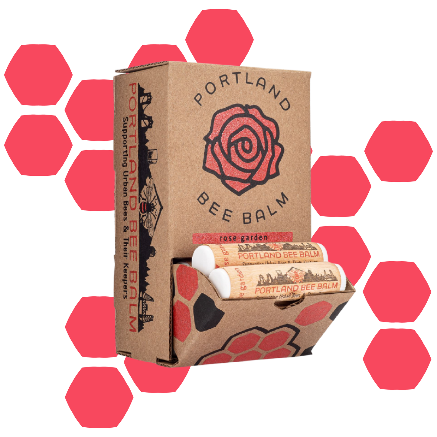 Rose Garden Beeswax Lip Balms