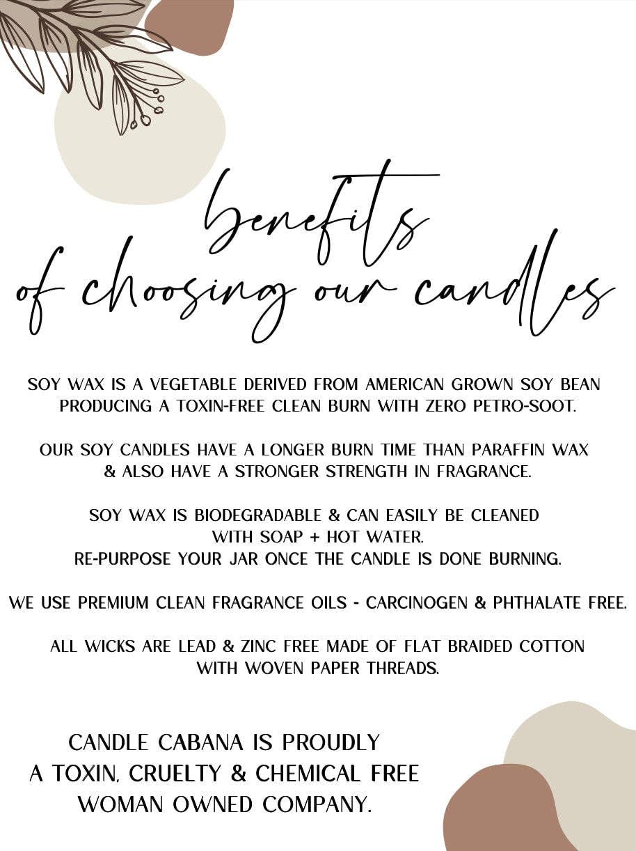 GHOSTFACE No you hang up - Funny Natural Soy Candle - Vegan: Sage + Lavender / 9 oz