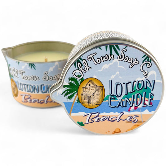 Lotion Candles: Beaches