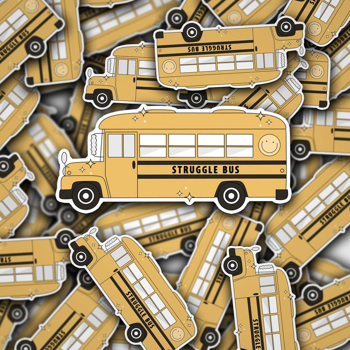 Vinyl Decal Struggle Bus